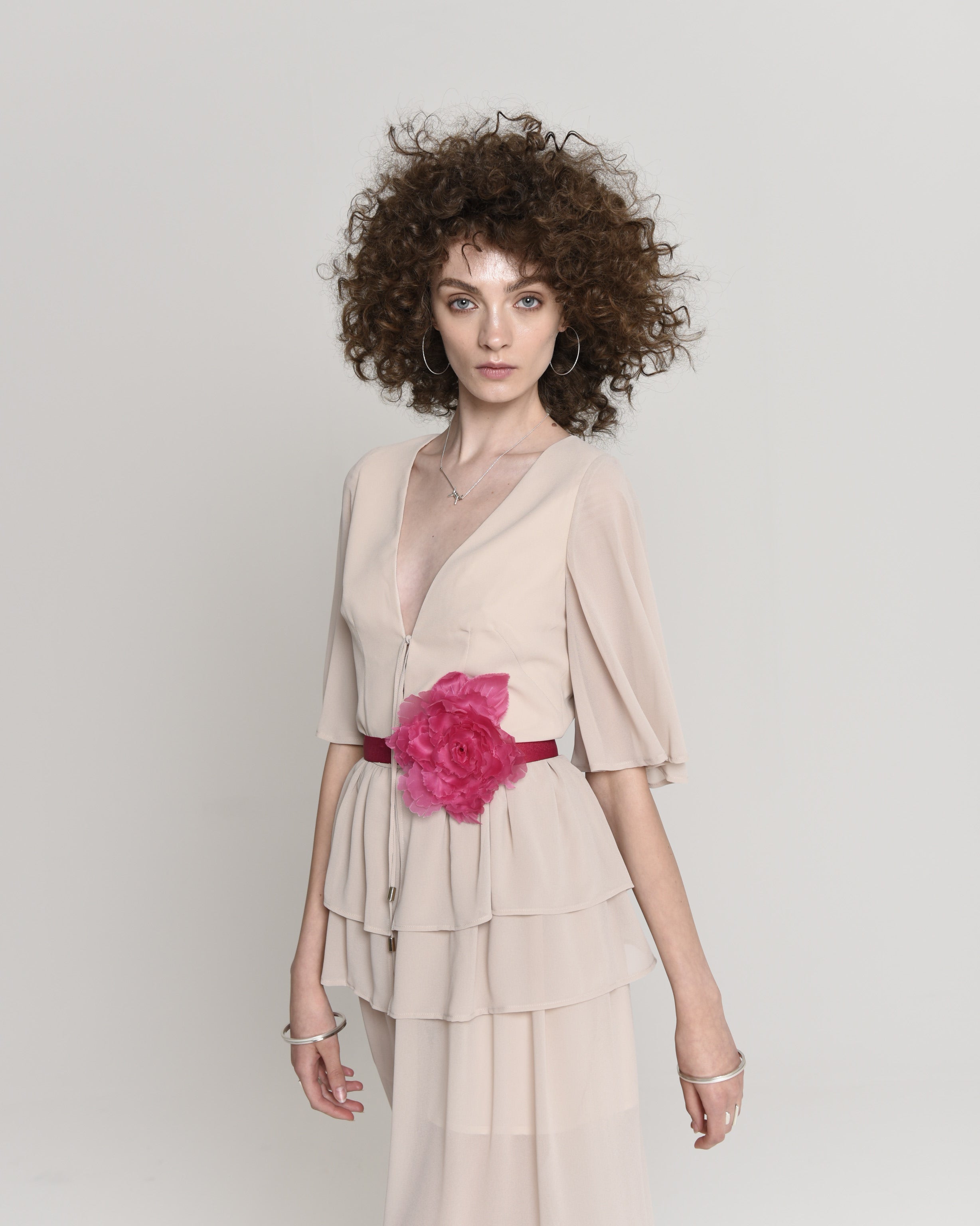 Spilla con fiore